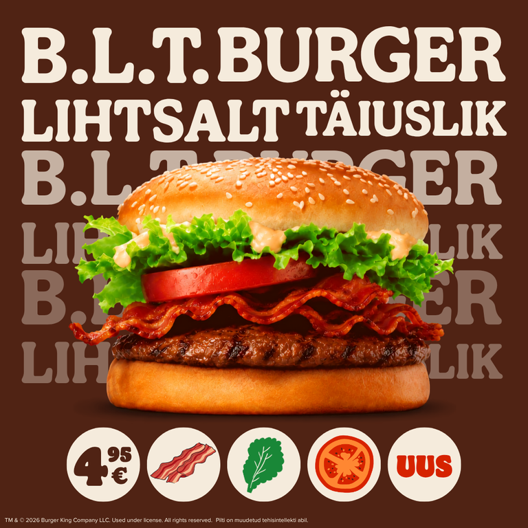 BLT burgeri kampaaniapilt