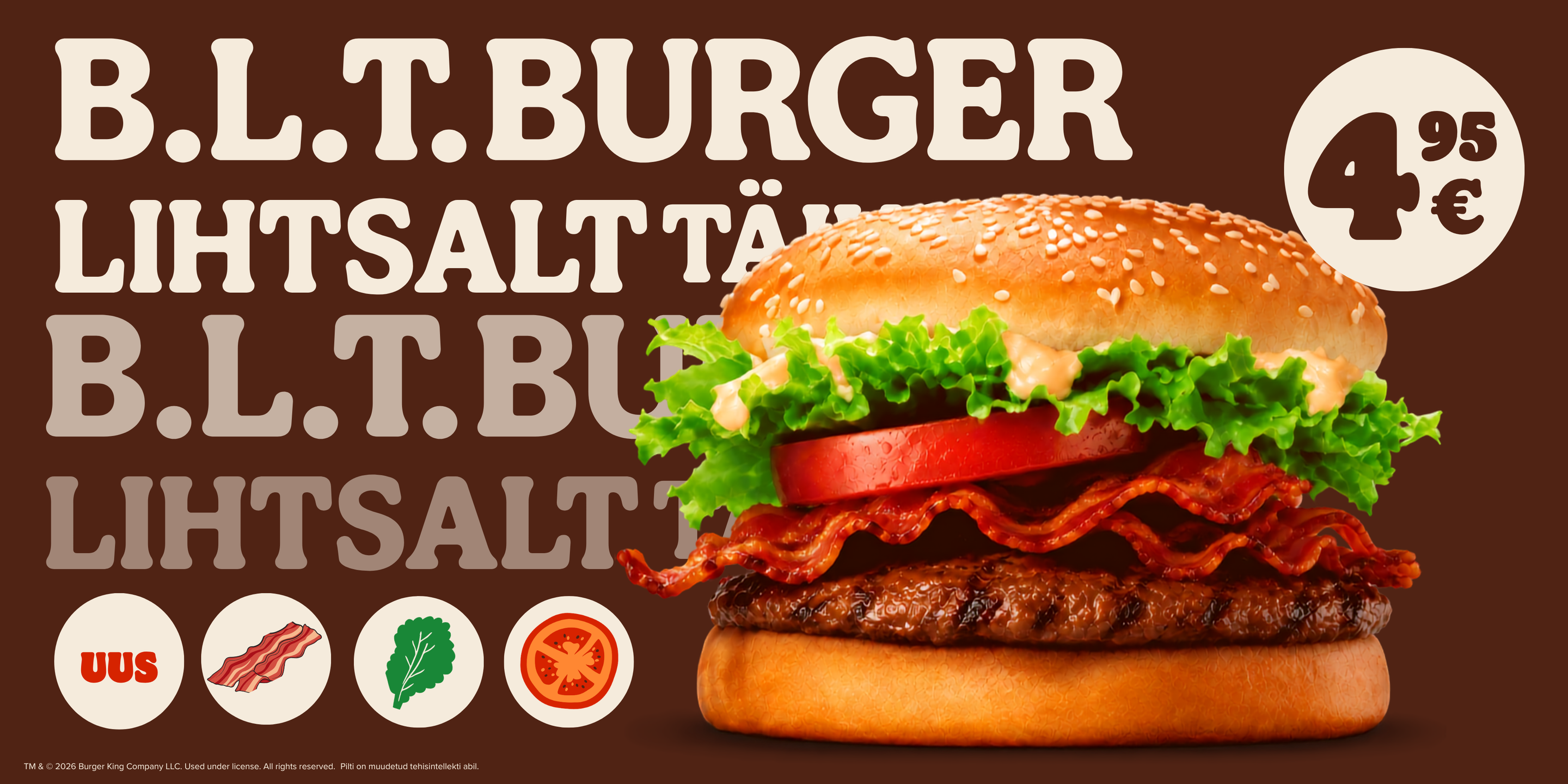 BLT burger